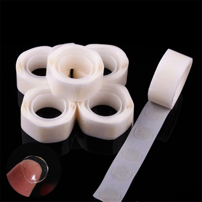 Tira de Adhesivo para globos Rollo x 100 Linea economica Paquete x 25