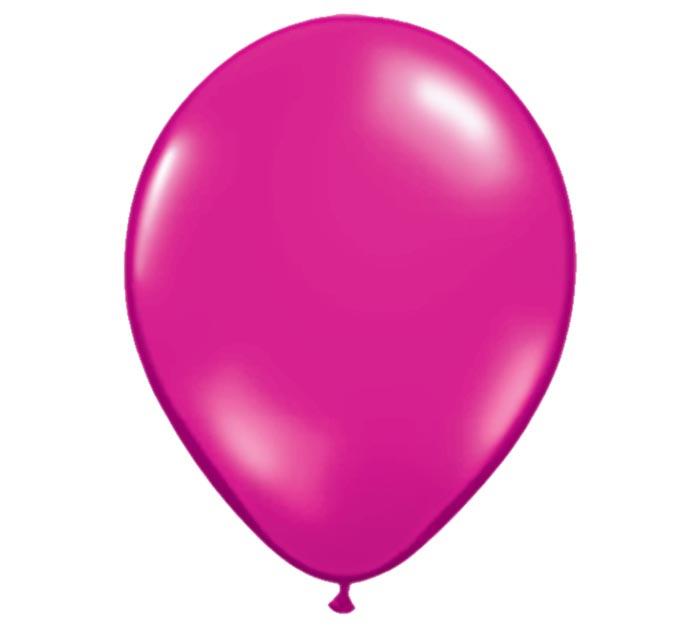 Globo Jewel Magenta 16" x Unidad Qualatex