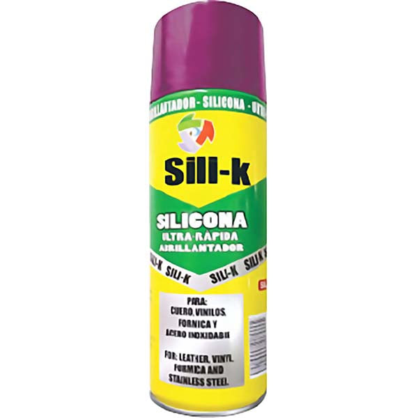 Silicona Ultra Rapida Abrillantadora Sili K Uva 378 cm³