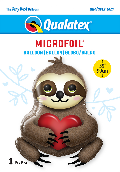Globo Perezoso Adorable Qualatex 39"