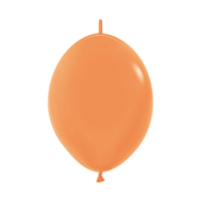 Globo Naranja Neon LOL 12" X 50 Unidades Sempertex