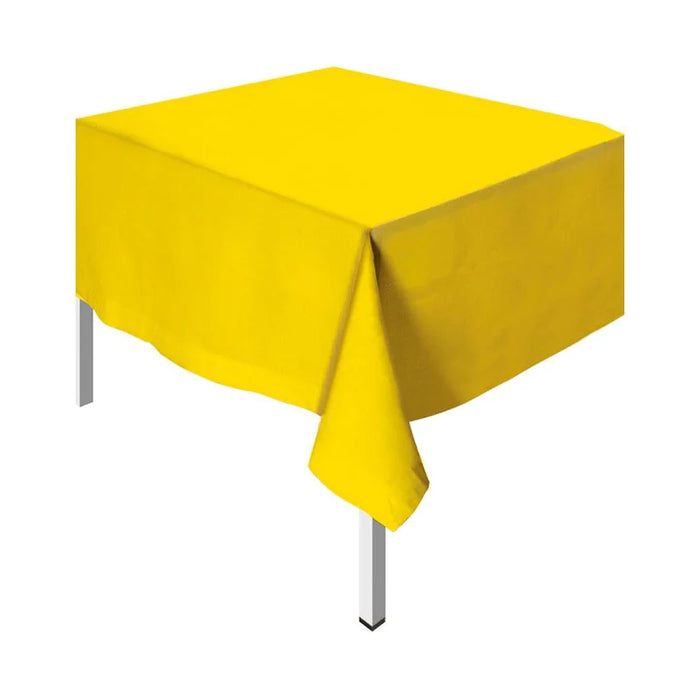 Mantel Plastico Rectangular Amarillo x 1 Unidad Sempertex