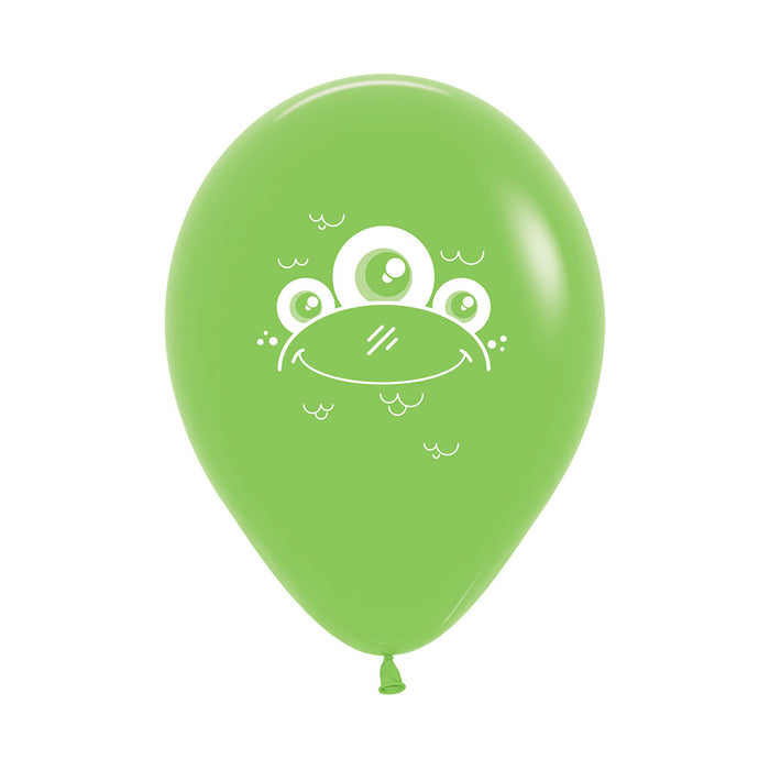 Globo Fashion Impreso Monstruos R12 X 50 Unidades Sempertex