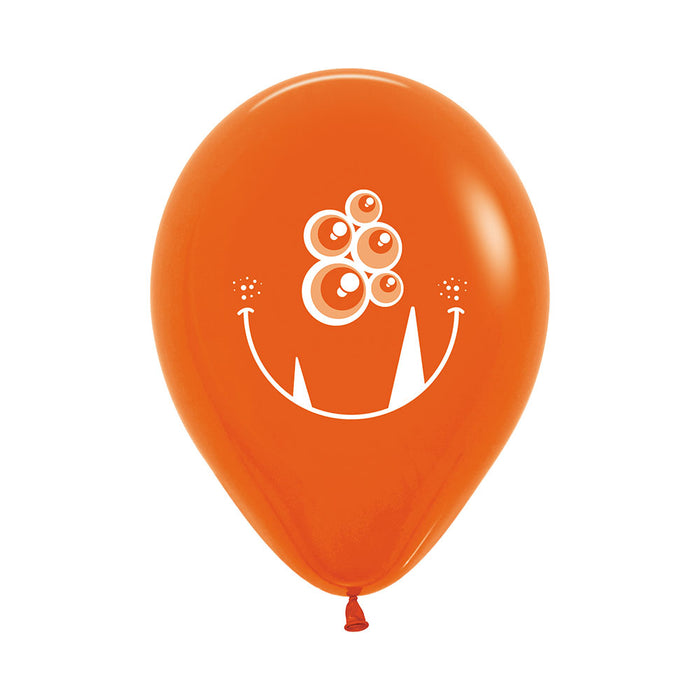 Globo Fashion Impreso Monstruos R12 X 50 Unidades Sempertex