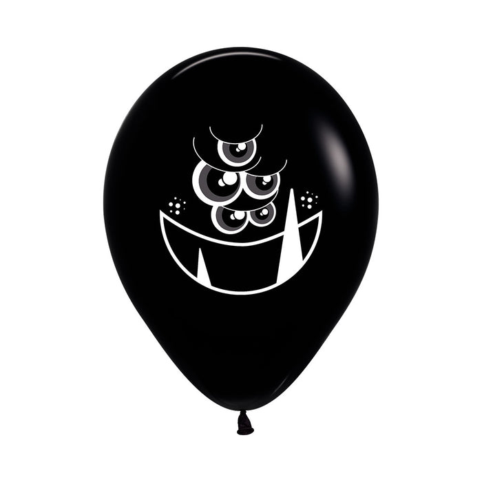 Globo Fashion Impreso Monstruos R12 X 50 Unidades Sempertex