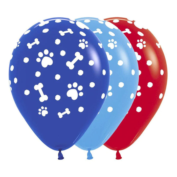 Globo Infinity Huellitas Niño Fashion Surtido  R12 x 12 Unidades Sempertex