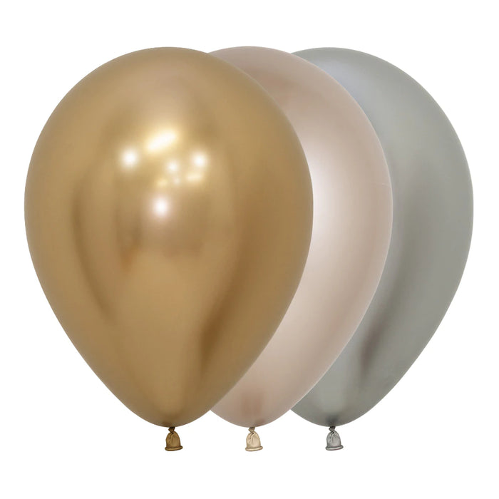 Globo Surtido Luxury Reflex R12 x 50 Unidades Sempertex