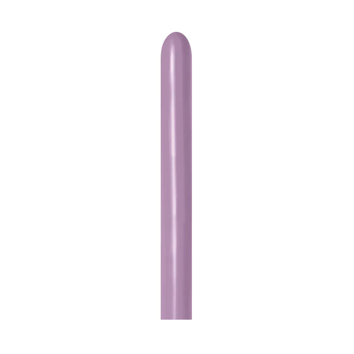Globo Lavanda Pastel Dusk Tubito 260 x 50 Unidades Sempertex