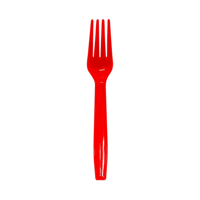 Tenedor Deluxe Rojo x 12 Unidades Sempertex