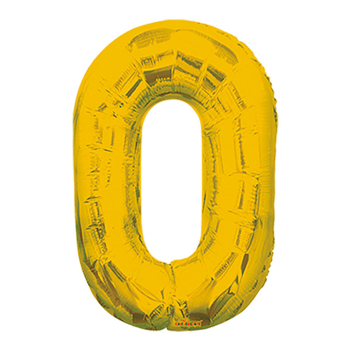 Globo Metalizado # 0 Dorado Mate  32" Sempertex